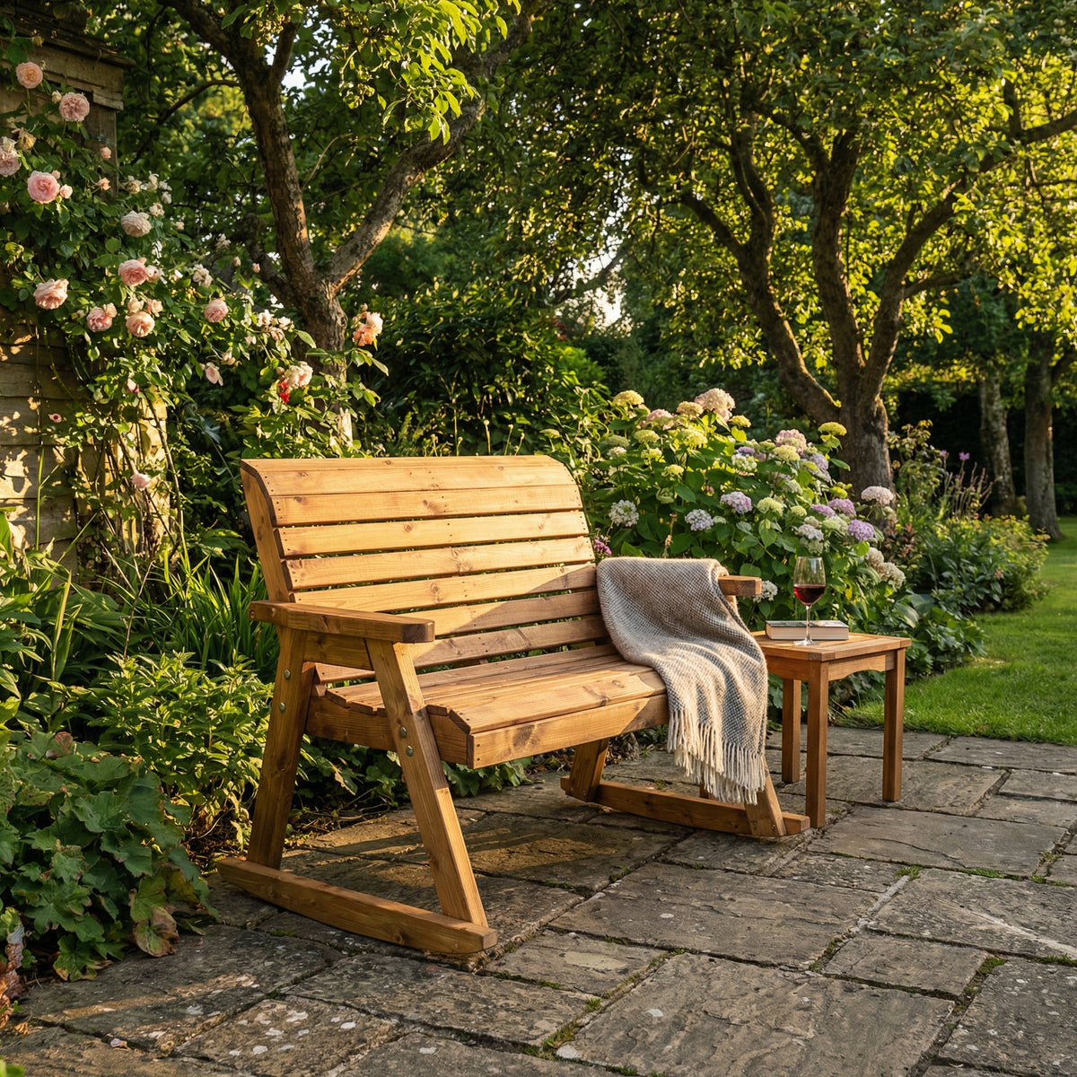HB86 - Two Seater Rocker Bench – Charles Taylor Trading Ltd