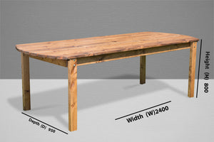 HB30 - Extra Large Rectangular Table