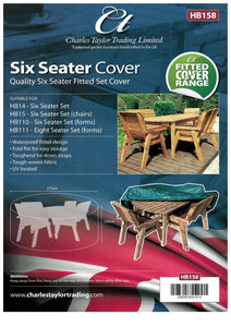 HB158 - Deluxe Six Seater Table Set Cover