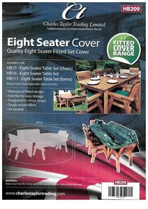 HB209 - Eight Seat Rectangular Table Set Cover