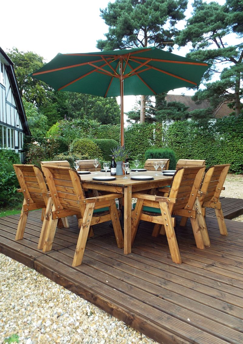 HB82 - Eight Seater Square Table Set