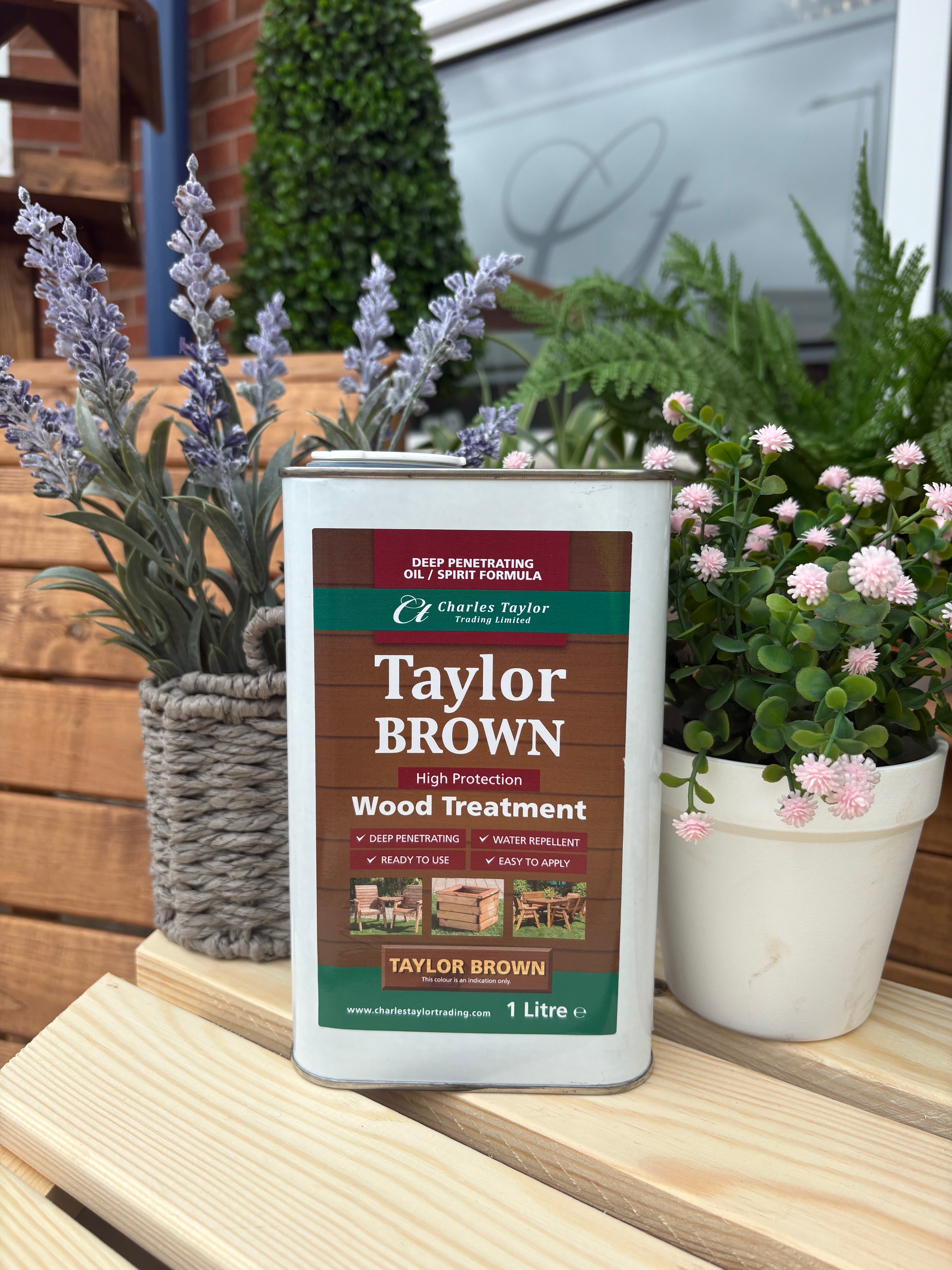 HB35 - 1L Taylor Brown Wood Treatment