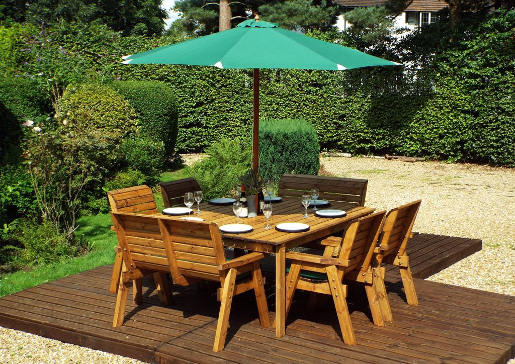 HB44 - Eight Seater Square Table Set