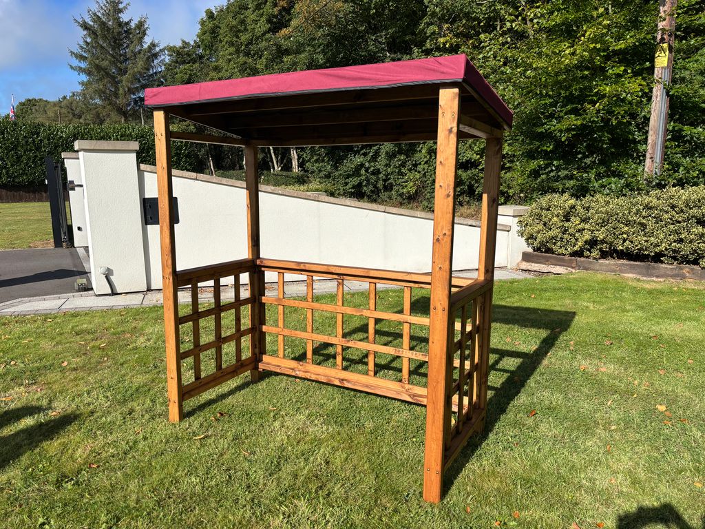 HB137 - Dorchester BBQ Shelter (Green , Grey or Burgundy)