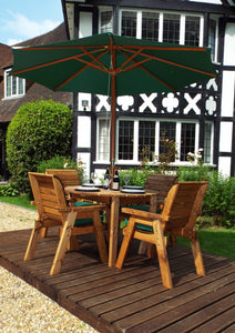 HB09 - Four Seater Circular Table Set