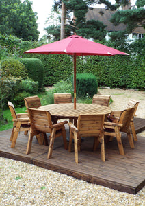 HB11 - Eight Seater Circular Table Set