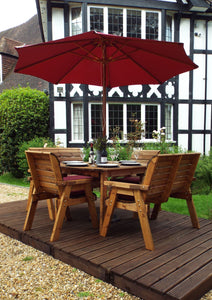 HB13 - Six Seater Rectangular Table Set