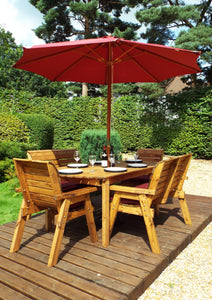 HB14 - Six Seater Rectangular Table Set