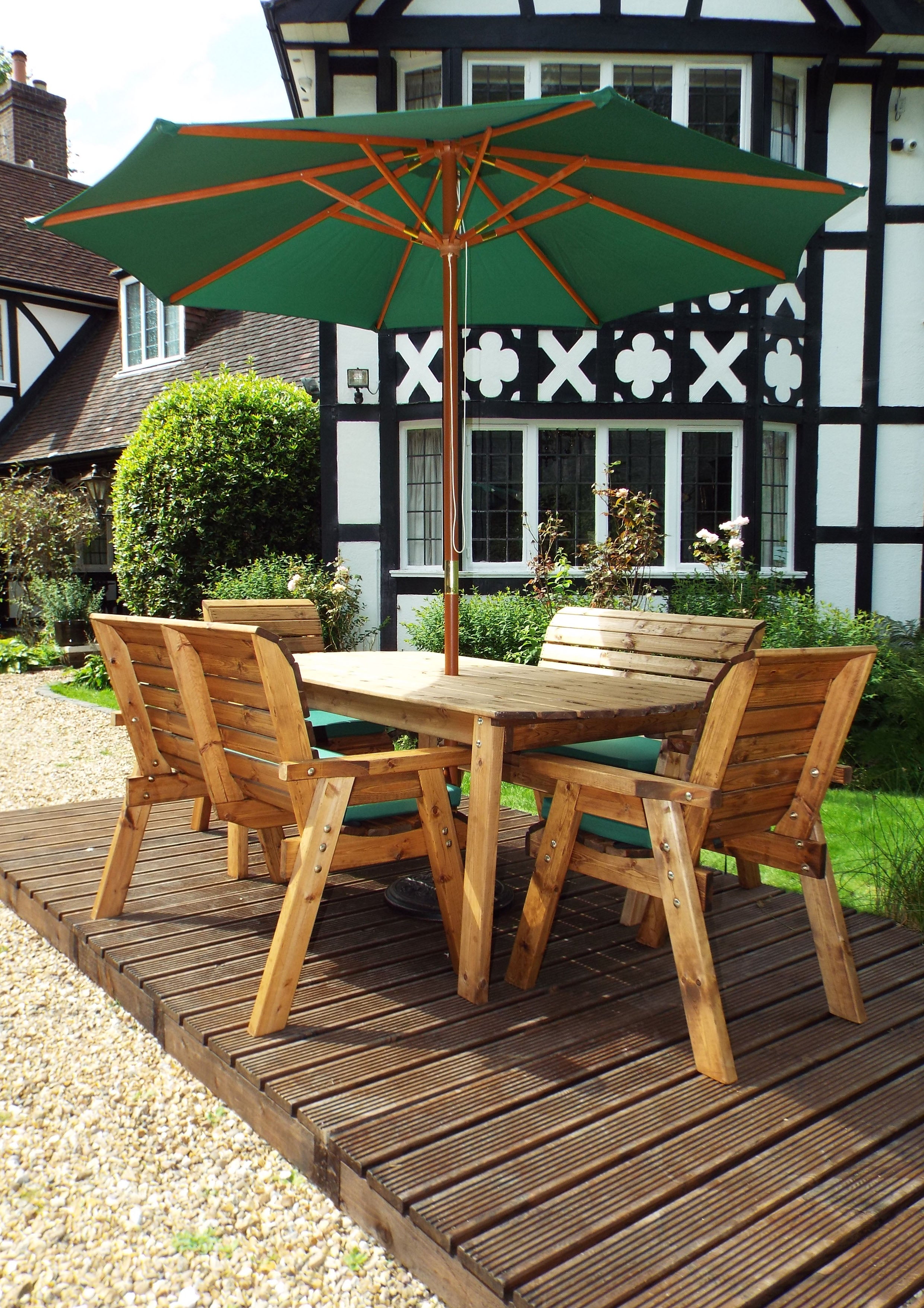 HB14 - Six Seater Rectangular Table Set