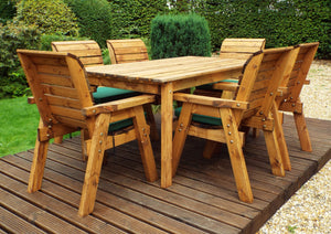 HB15 - Six Seater Rectangular Table Set