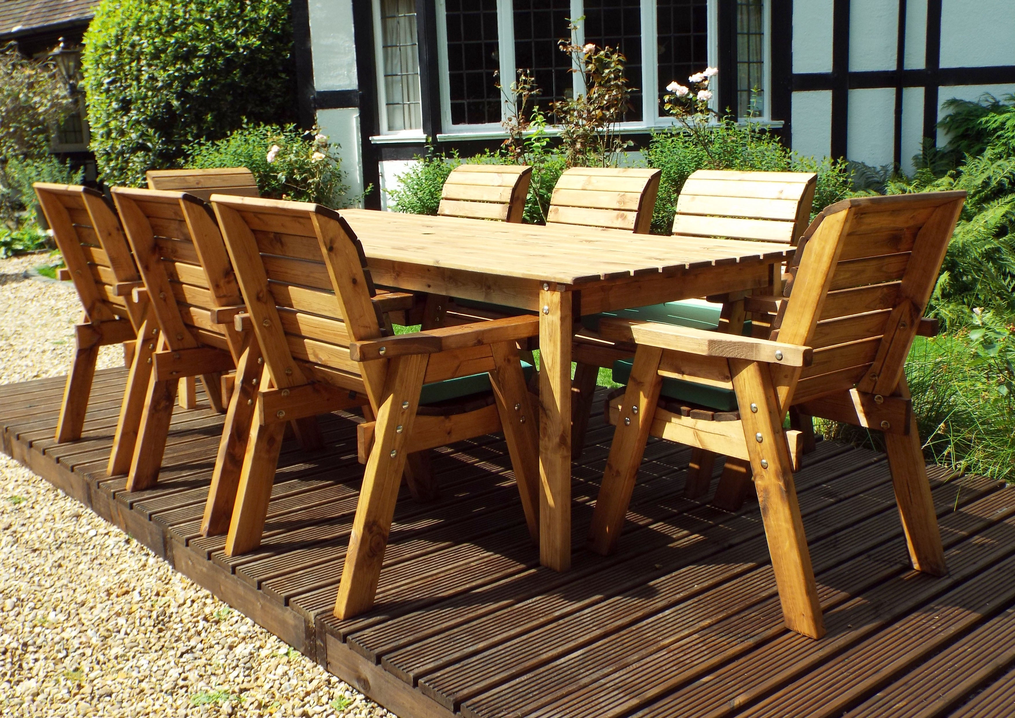 HB17 - Eight Seater Rectangular Table Set