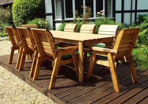 HB17 - Eight Seater Rectangular Table Set