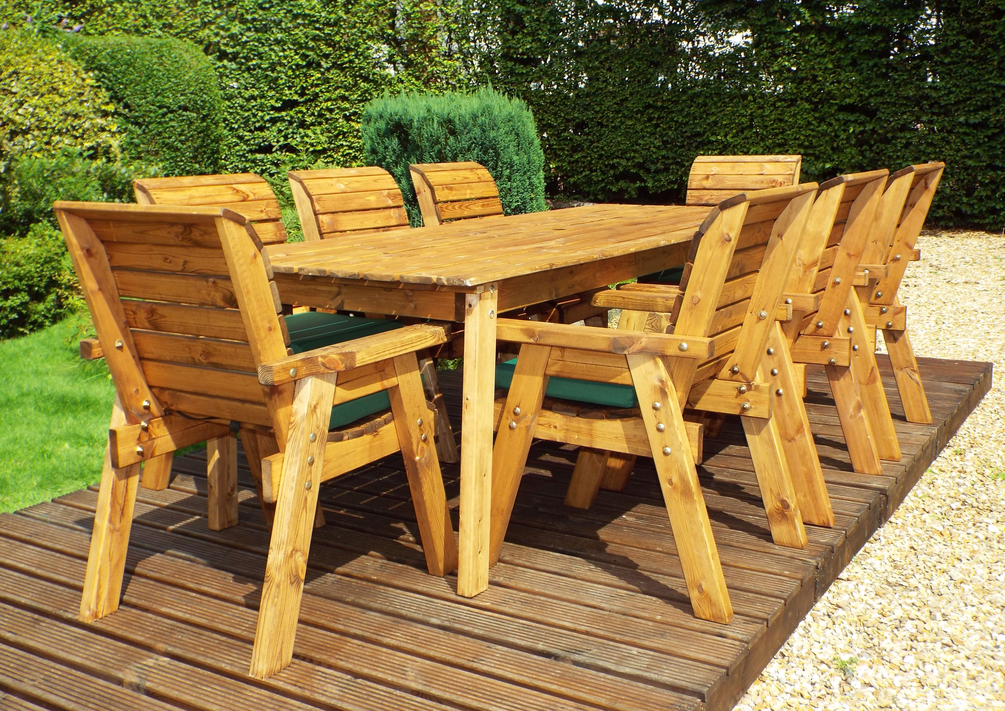 HB17 - Eight Seater Rectangular Table Set