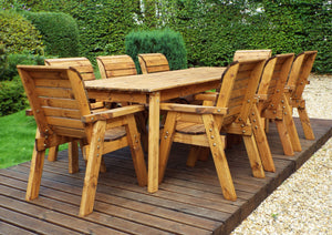 HB17 - Eight Seater Rectangular Table Set