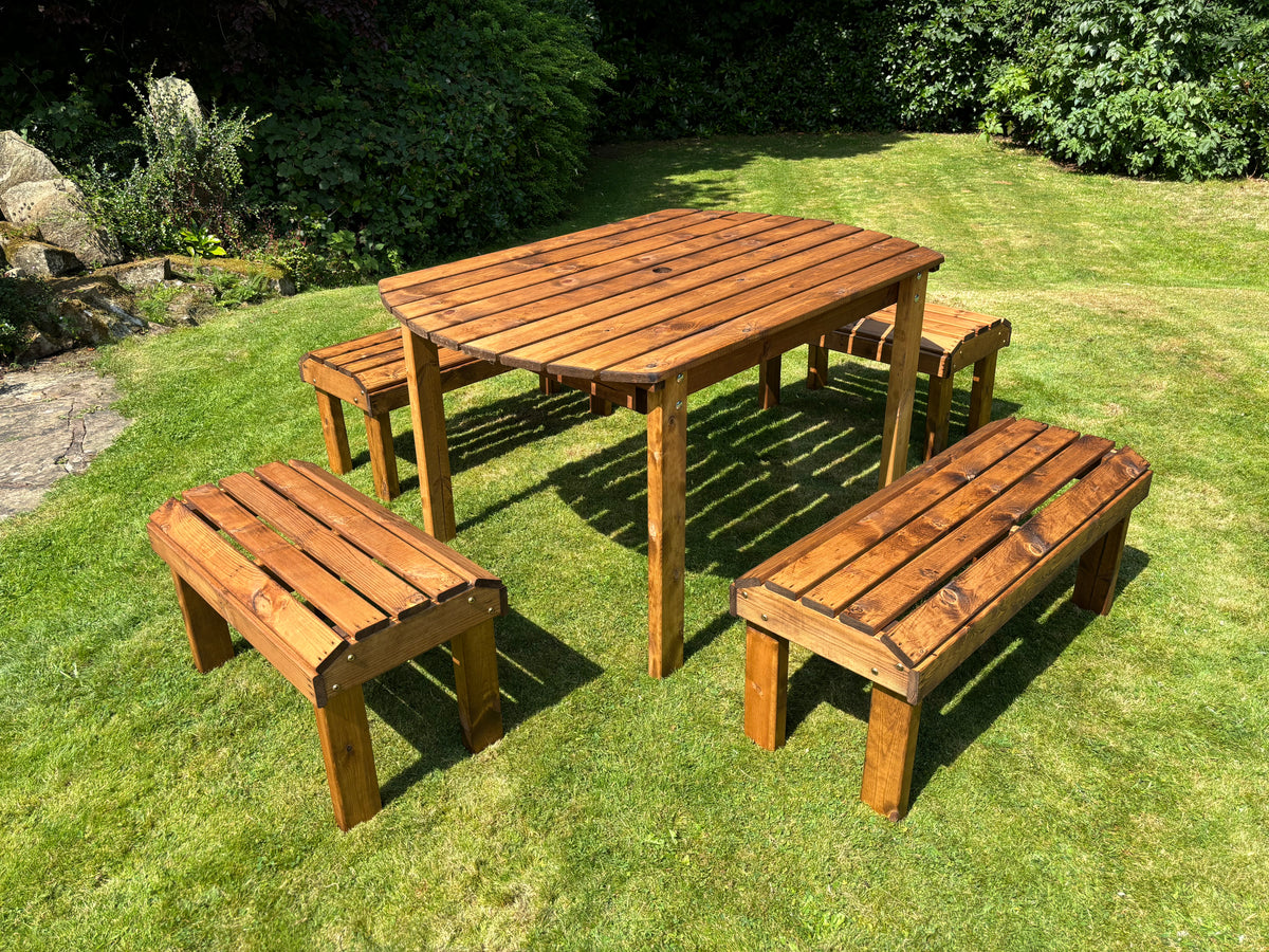 HB297 - Knights Six Seater Rectangular Table Set – Charles Taylor ...