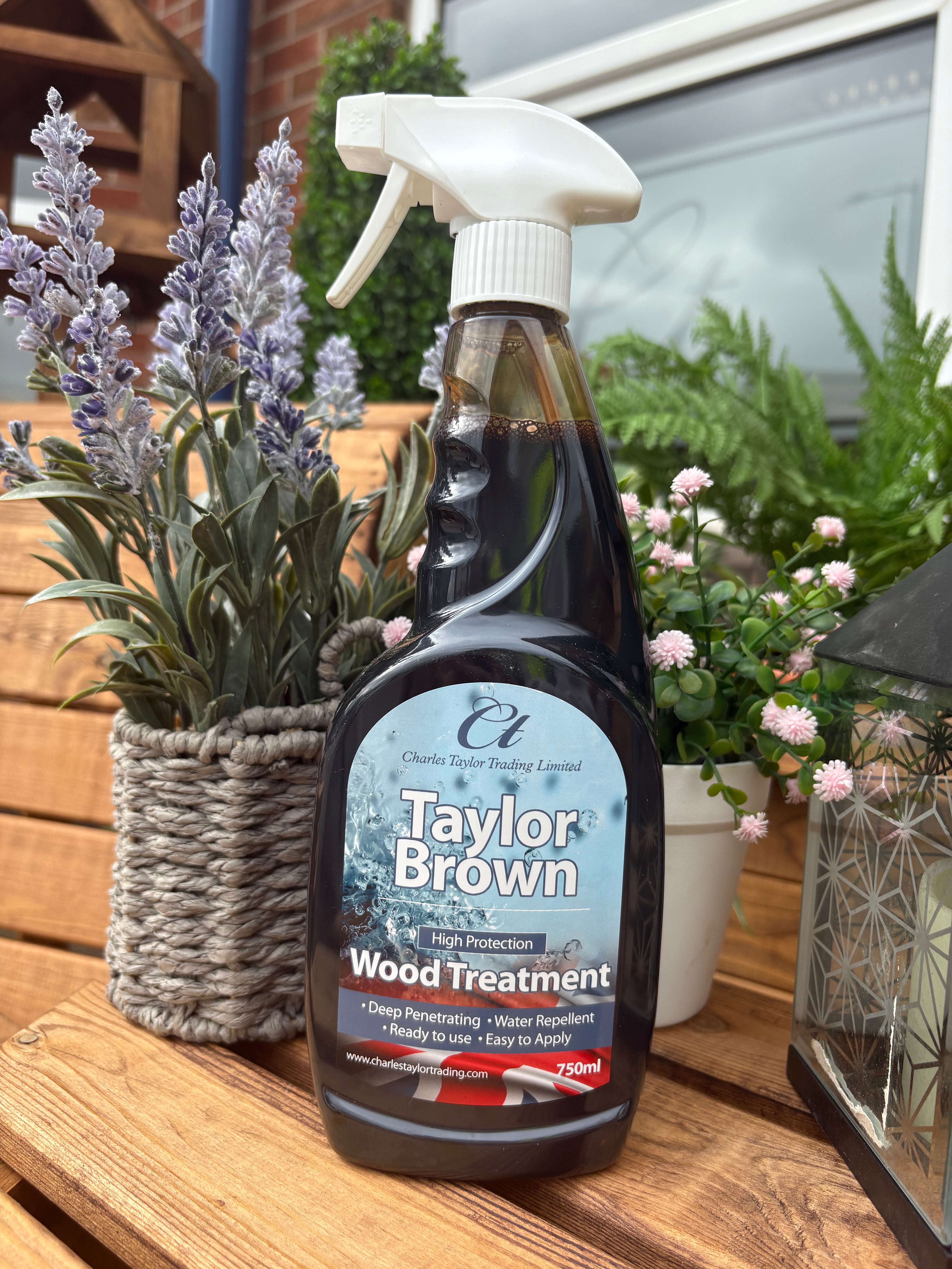 HB50 - Trigger Spray Taylor Brown Wood Preservative