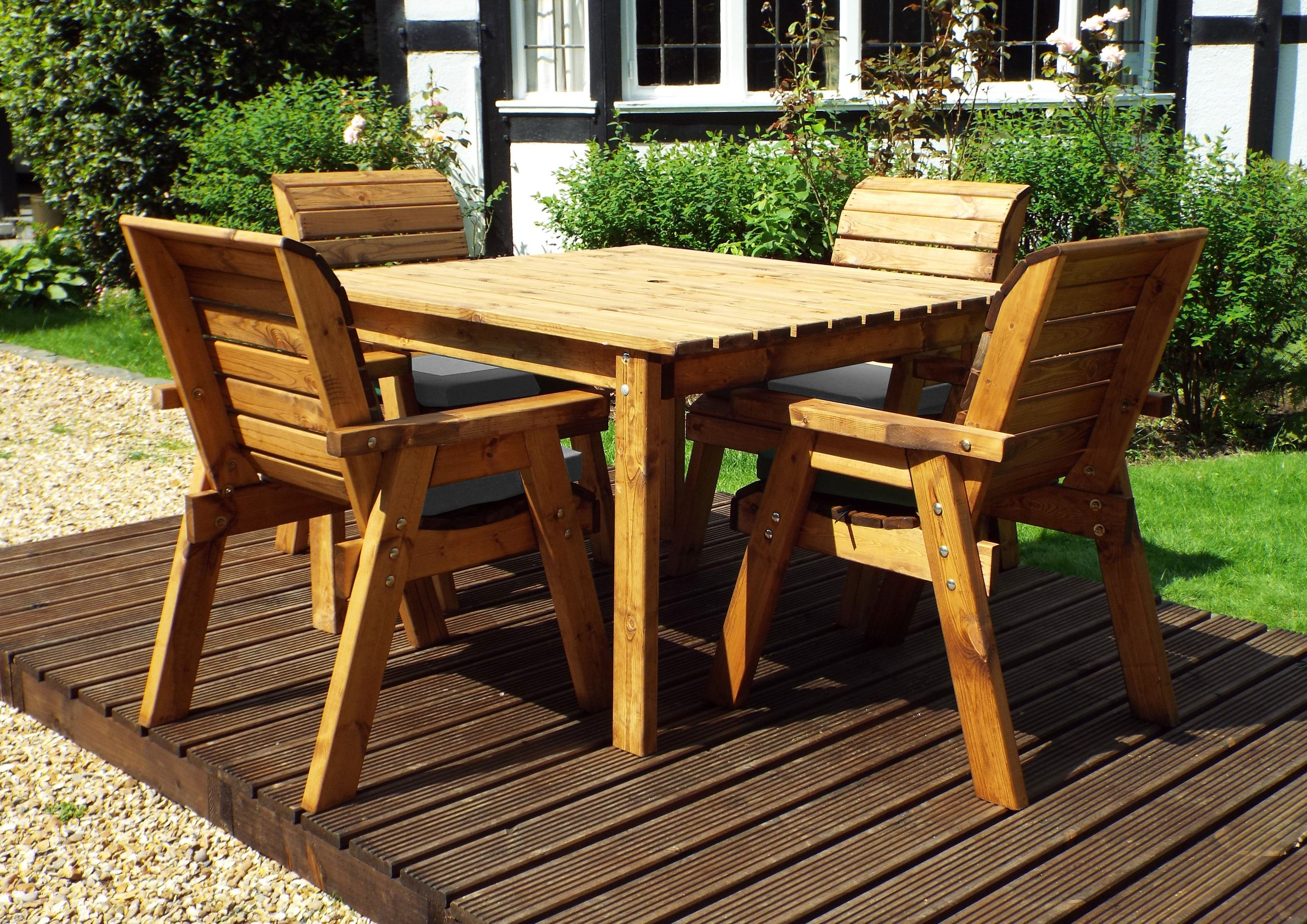 Combo Deal 3 - Four Seater Square Table Set Deal