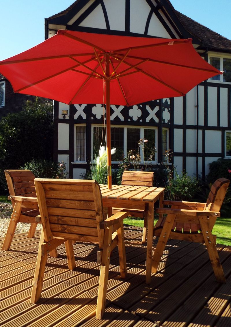 HB57 - Four Seater Square Table Set