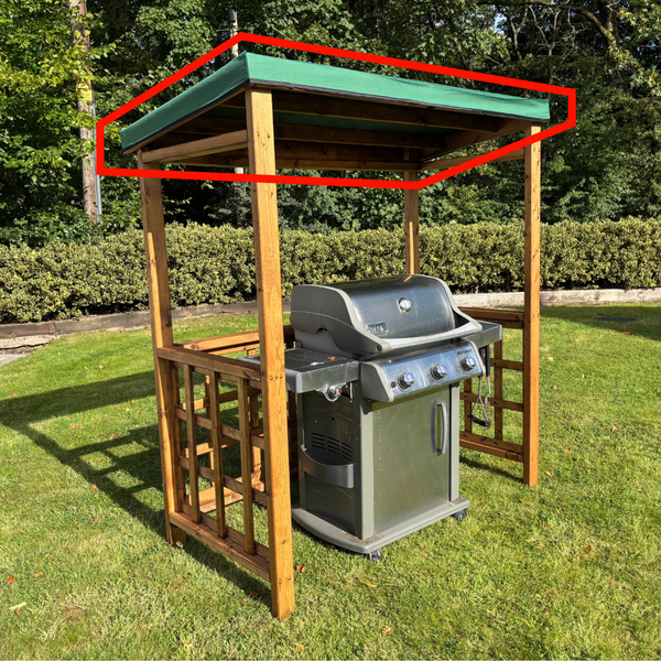 HB142 - Dorchester BBQ Shelter Canopy (Green , Grey or Burgundy