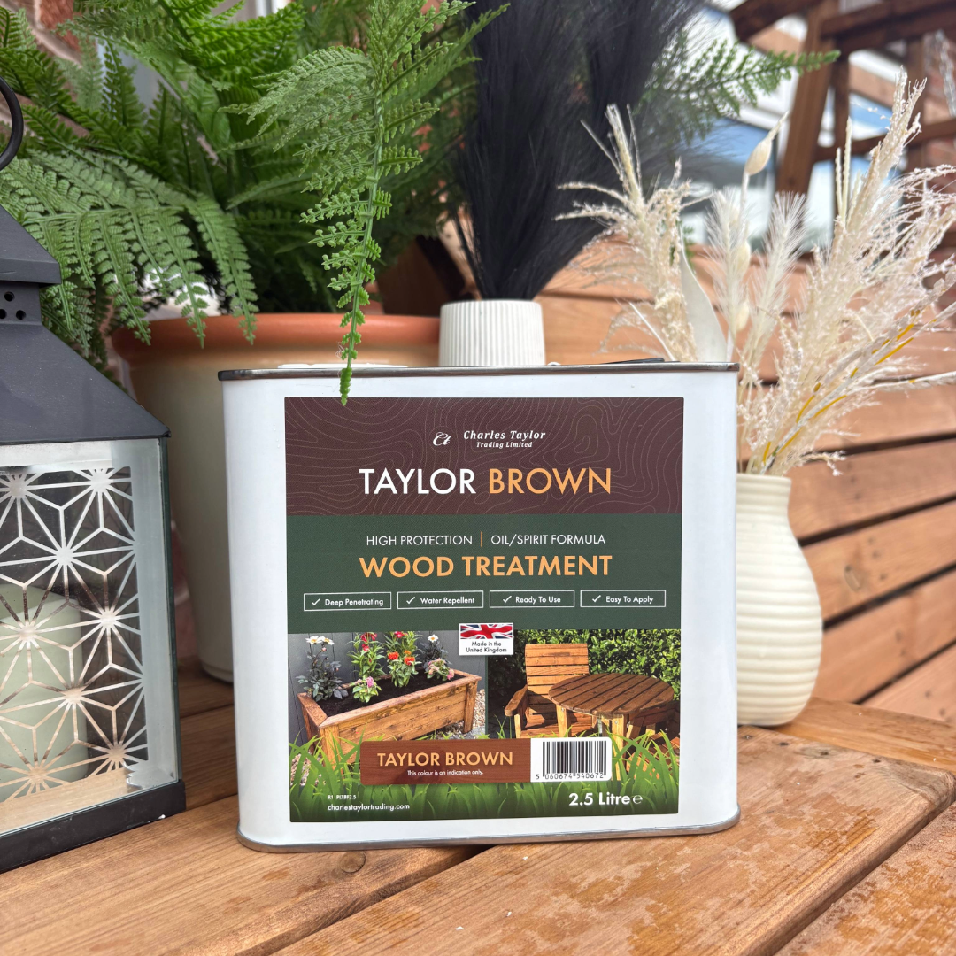 HB63 - 2.5L Taylor Brown Wood Treatment – Charles Taylor Trading Ltd