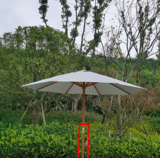 bottom half of patio umbrella SP55
