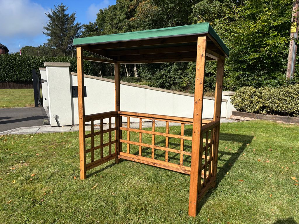 HB137 - Dorchester BBQ Shelter (Green , Grey or Burgundy)