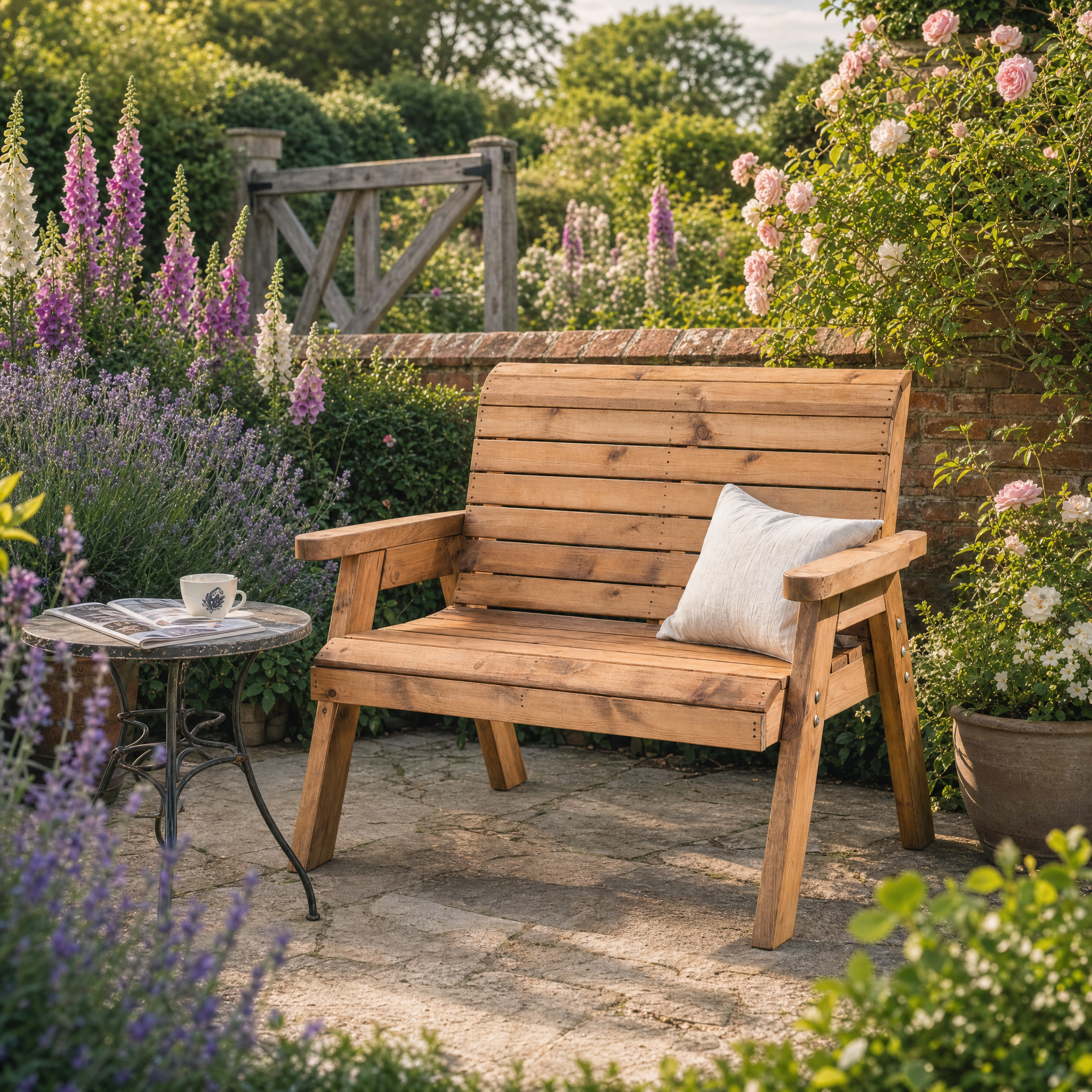 邦楽 GOATBED Lessthan all in one two HB19 - Traditional 2 Seater Bench – Charles Taylor Trading Ltd