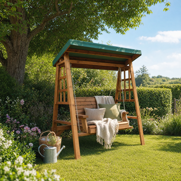 邦楽 Swings TOCCHI HB133G - Dorset Two Seater Swing Green – Charles Taylor Trading Ltd