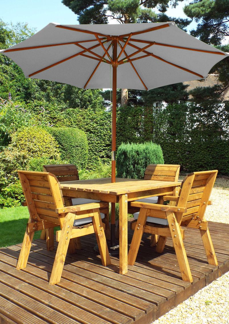 HB57 - Four Seater Square Table Set