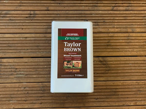 5L Taylor Brown Wood Preservative Oil