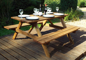 GS11 - Six Seater Picnic Table