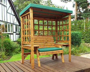 HB144G - Wentworth Two Seater Arbour Green