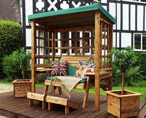 HB144G - Wentworth Two Seater Arbour Green