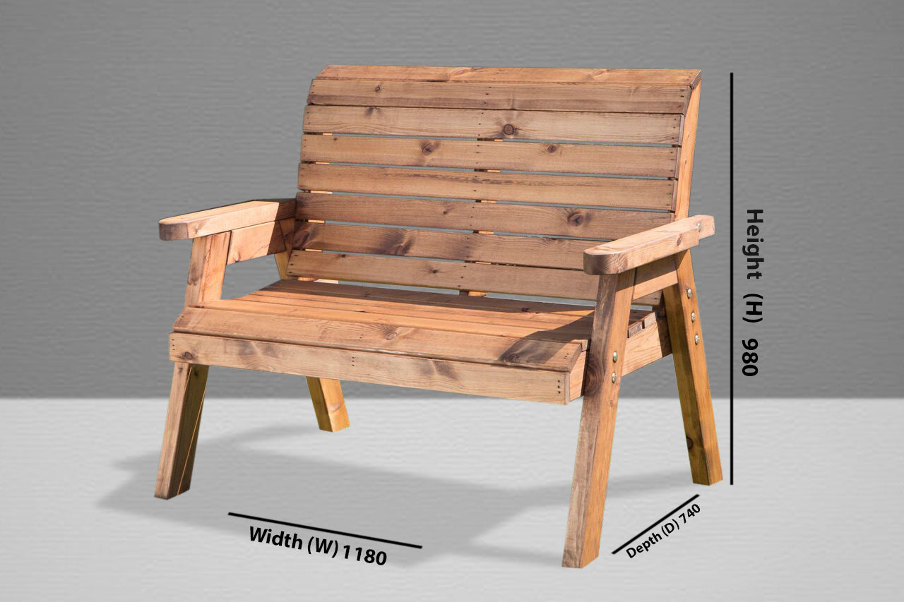 HB19 - Traditional 2 Seater Bench