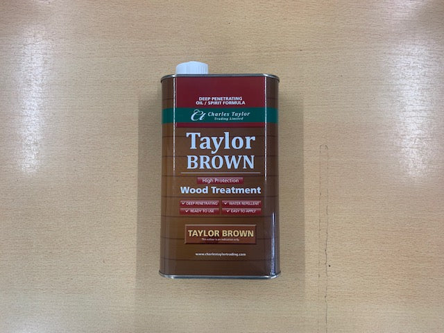 1L Taylor Brown Wood Preservative Oil