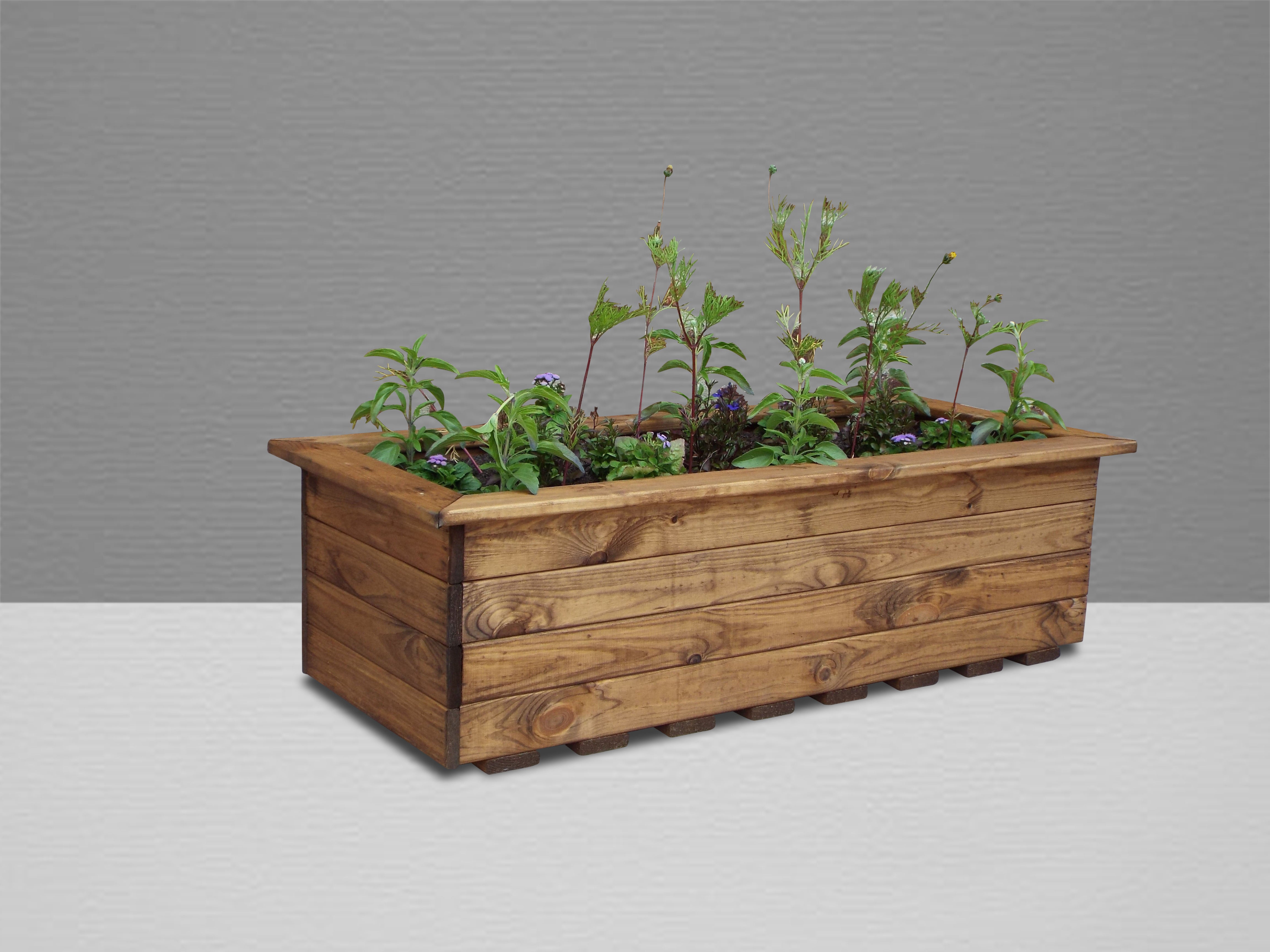 HB40 - Extra Large Wooden Trough