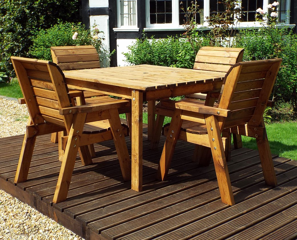 HB57 - Four Seater Square Table Set